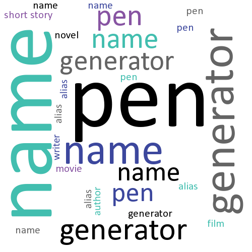 שם עט – זה לא סתם מגניב… pen name