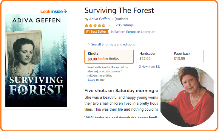 קייס סטאדי: איך ספר מצליח באמזון נרכש על ידי Penguin Random House Surviving the forest