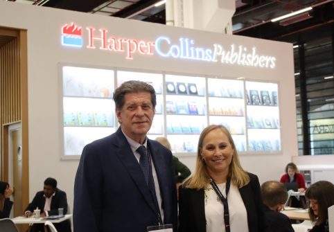 יריד ספרים בפרנקפורט HarperCollins Tali Benny Carmi 2019