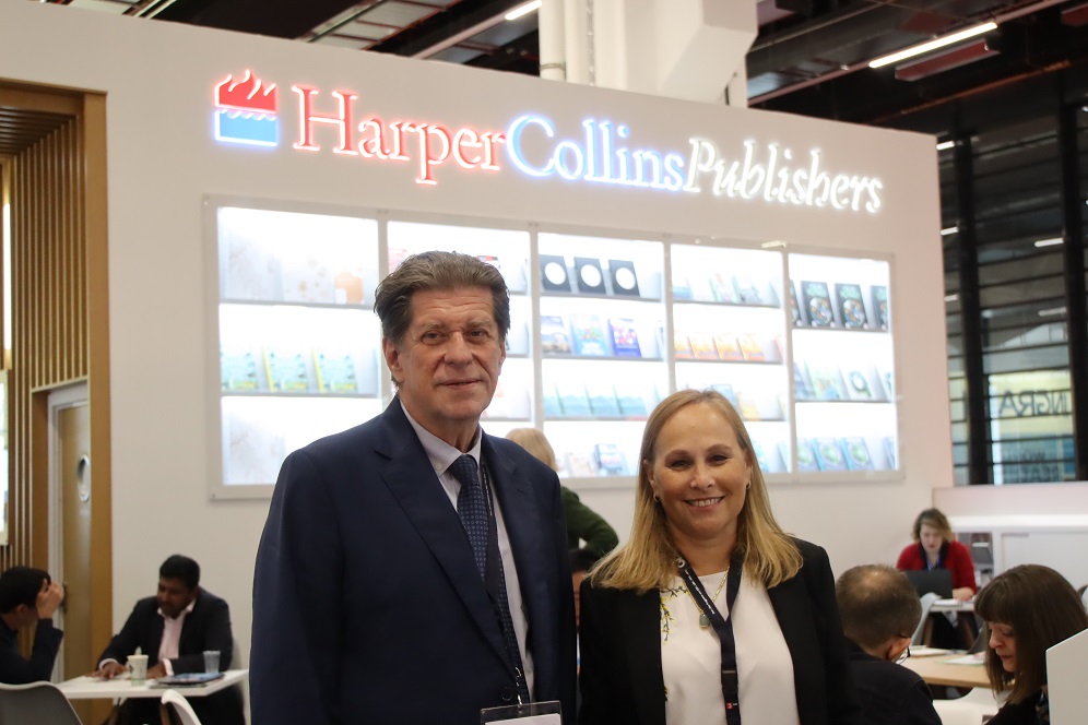 יריד ספרים בפרנקפורט HarperCollins Tali Benny Carmi 2019