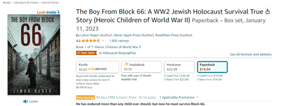 איך למכור ספר ישראלי בחו"ל - הסיפור של בלוק 66